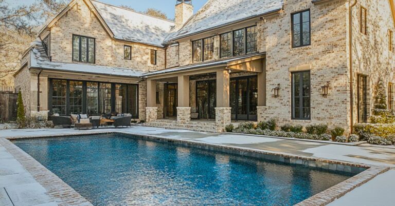 Home with a pool in River Oaks